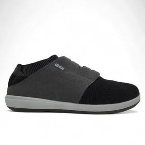OluKai Makia Ulana‎ Kai Sneaker Mens 11 Black Shadow Knit Slip On Boat Shoe READ